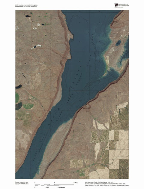 WA-Steamboat Rock SW: GeoChange 1967-2011 Preview 1