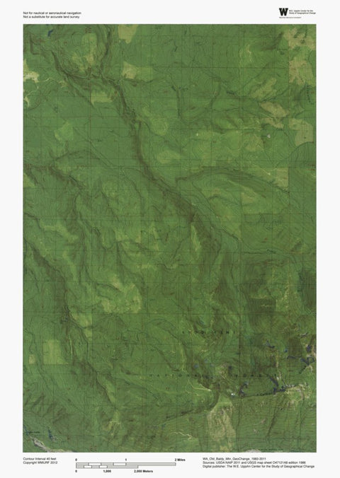 WA-Old Baldy Mtn: GeoChange 1983-2011 Preview 1