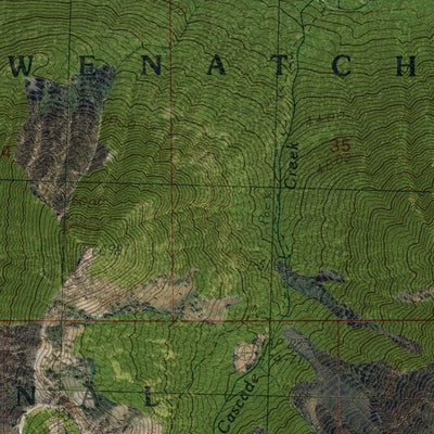 WA-Enchantment Lakes: GeoChange 1985-2011 Preview 2