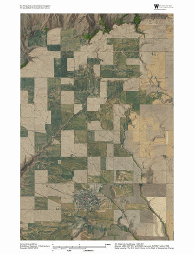 WA-Waterville: GeoChange 1967-2011 Preview 1