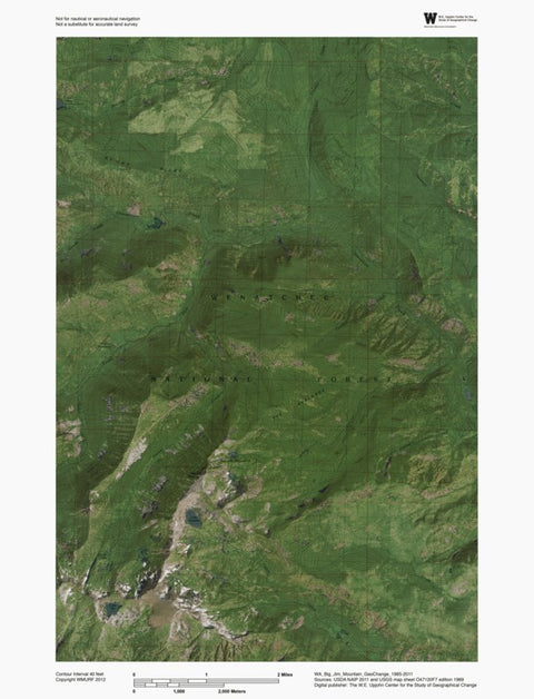 WA-Big Jim Mountain: GeoChange 1985-2011 Preview 1