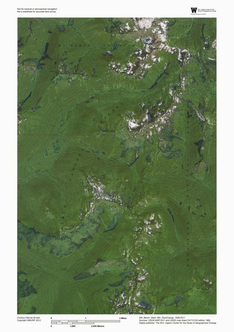WA-Bench Mark Mtn: GeoChange 1958-2011 Preview 1