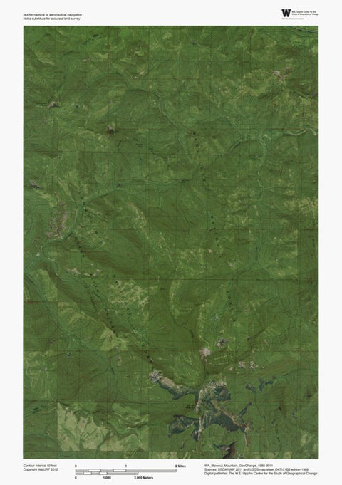 WA-Blowout Mountain: GeoChange 1985-2011 Preview 1