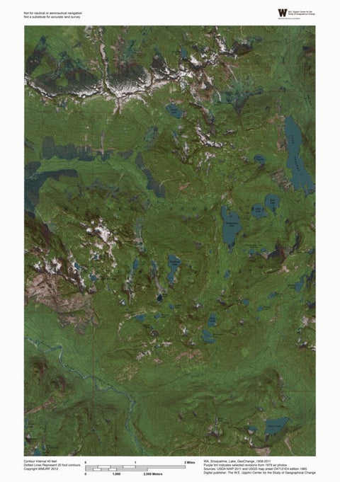 WA-Snoqualmie Lake: GeoChange 1958-2011 Preview 1