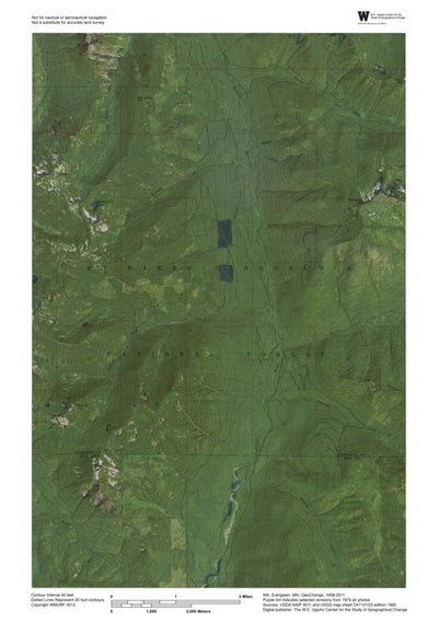 WA-Evergreen Mtn: GeoChange 1958-2011 Preview 1