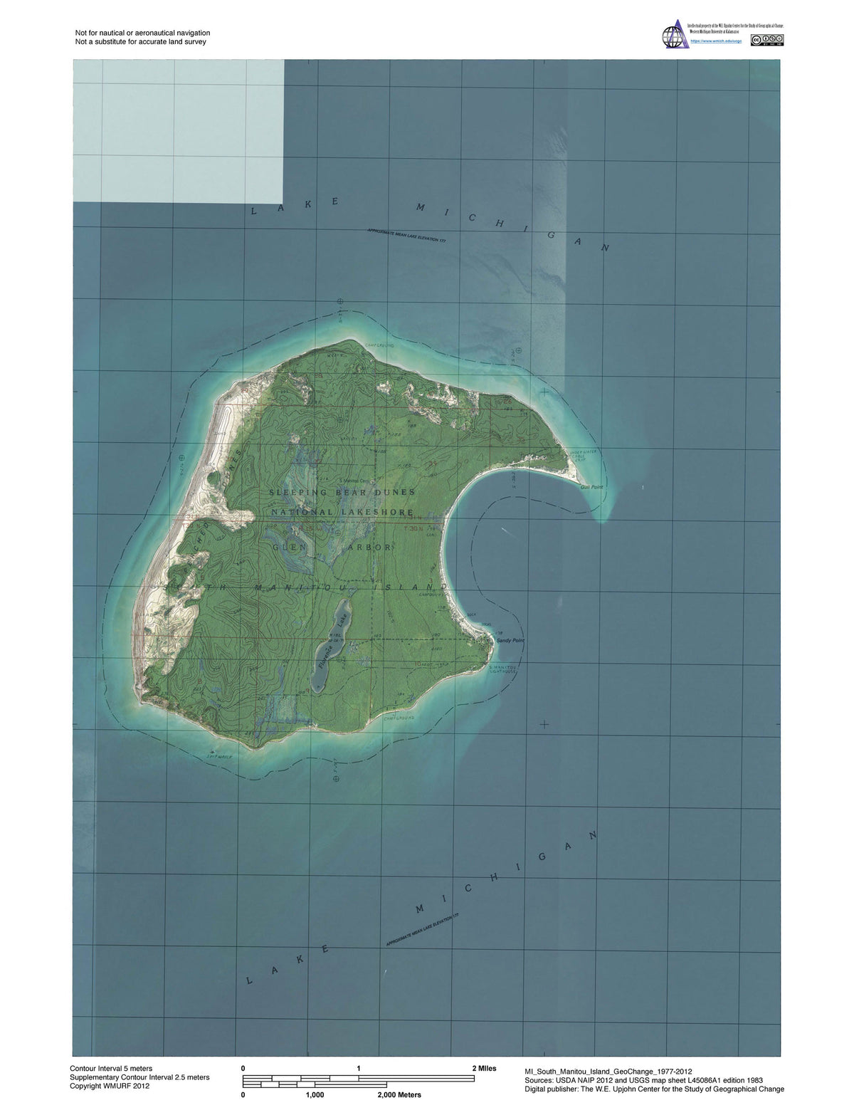 Sleeping Bear Dunes National Lakeshore (Bundle) Map by Western Michigan ...