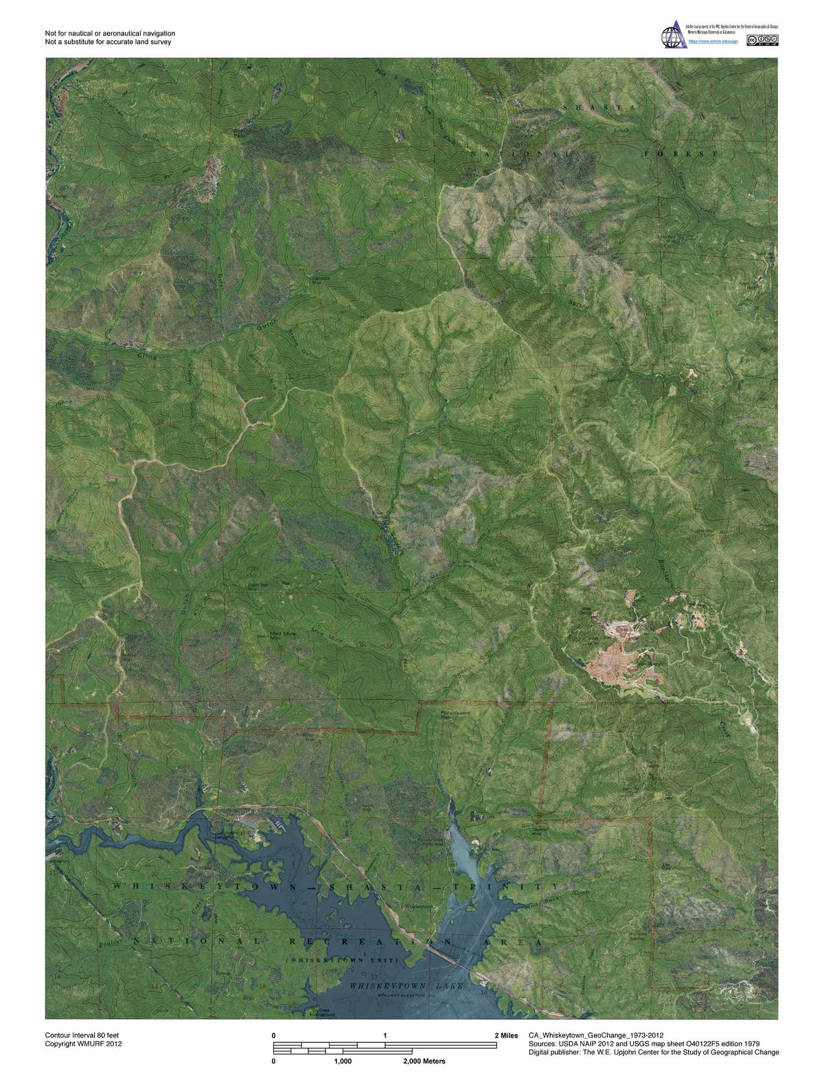 Whiskeytown–Shasta–Trinity National Recreation Area (Bundle) Map by ...