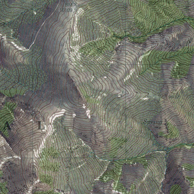 NV-South Toiyabe Peak: GeoChange 1974-2010 Preview 2