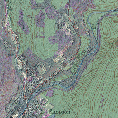 PA-Waymart: GeoChange 1942-2012 Preview 3
