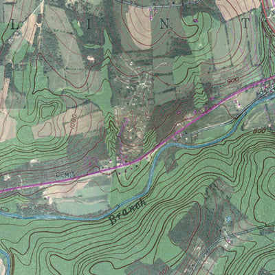 PA-Factoryville: GeoChange 1942-2012 Preview 2