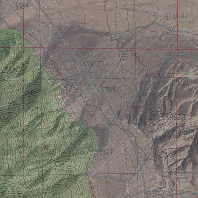 NV-Powell Mountain NE: GeoChange 1982-2012 Preview 3