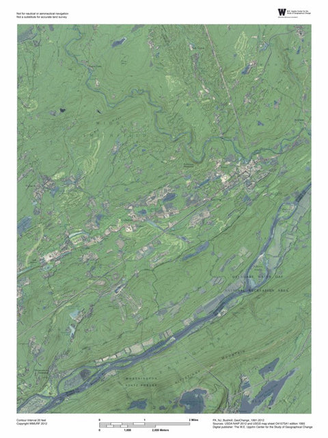 PA-NJ-Bushkill: GeoChange 1991-2012 Preview 1