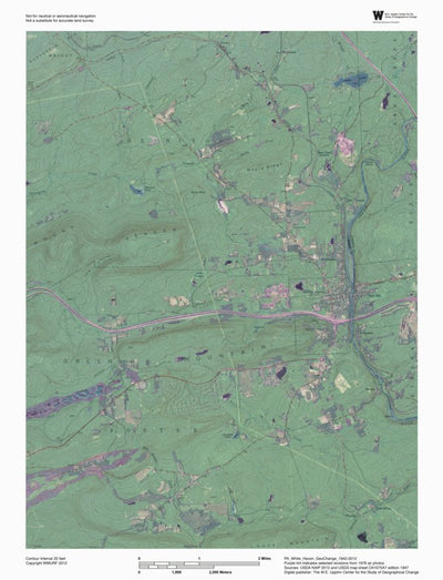 PA-White Haven: GeoChange 1942-2012 Preview 1