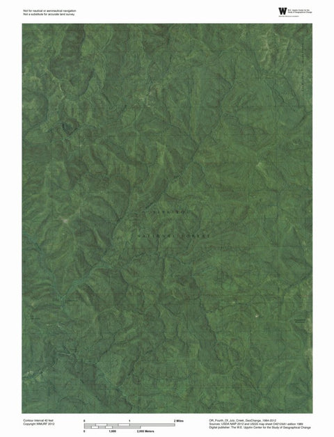 OR-Fourth Of July Creek: GeoChange 1984-2012 Preview 1