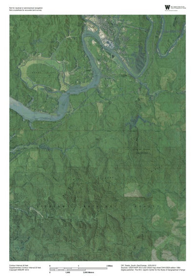 OR-Toledo South: GeoChange 1976-2012 Preview 1