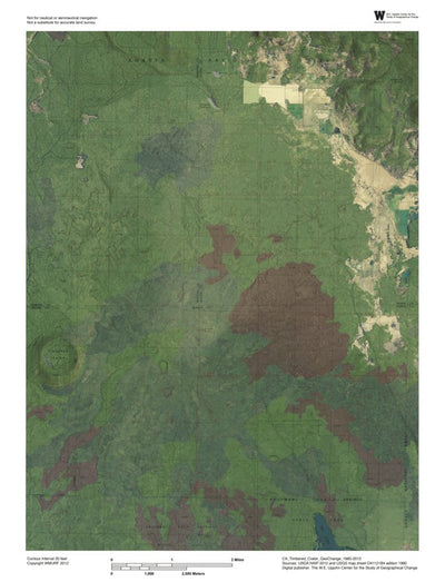 CA-Timbered Crater: GeoChange 1985-2012 Preview 1