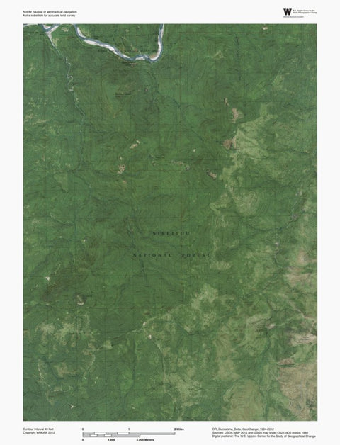 OR-Quosatana Butte: GeoChange 1984-2012 Preview 1