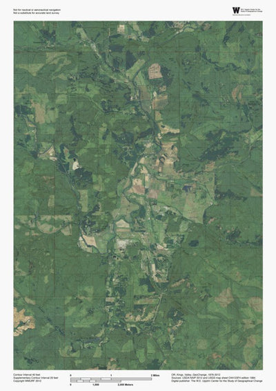 OR-Kings Valley: GeoChange 1976-2012 Preview 1