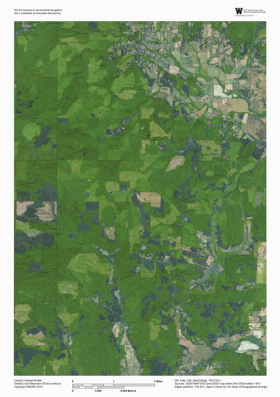 OR-Falls City: GeoChange 1972-2012 Preview 1