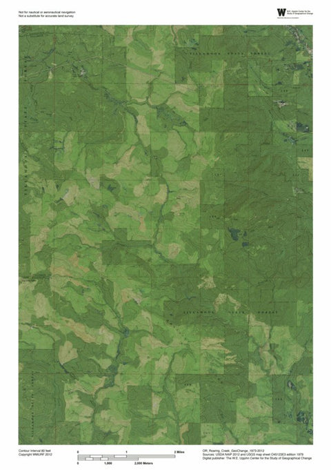 OR-Roaring Creek: GeoChange 1973-2012 Preview 1