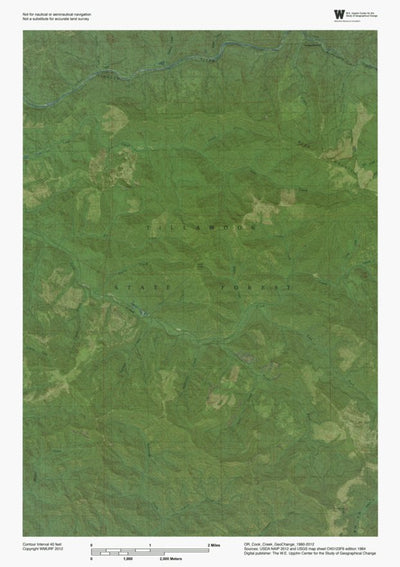 OR-Cook Creek: GeoChange 1980-2012 Preview 1