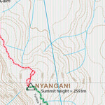 Mt Nyangani Trail Map Preview 2