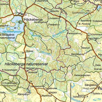 Terrängkartan Skåne Väst Preview 3