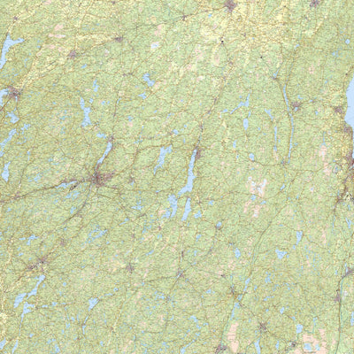 Terrängkartan Västergötland Preview 1