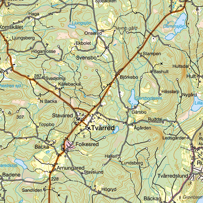 Terrängkartan Västergötland Preview 2