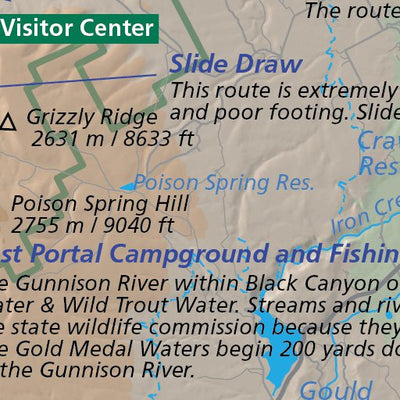 Lower Gunnison River Colorado Fishing Map - Fish Colorado Preview 2