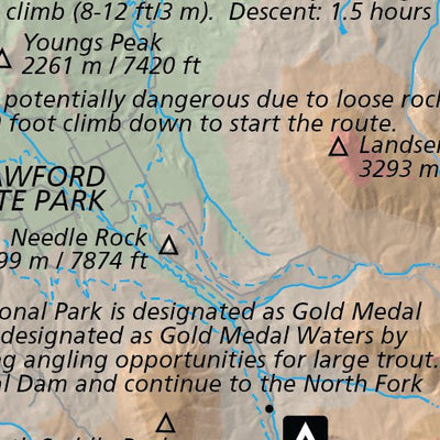 Lower Gunnison River Colorado Fishing Map - Fish Colorado Preview 3