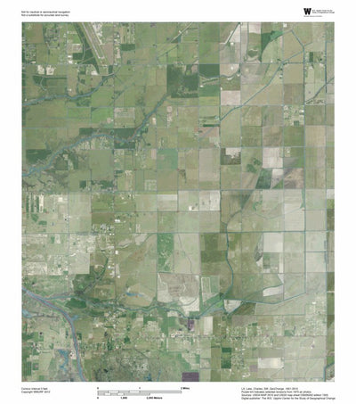 LA-Lake Charles SW: GeoChange 1951-2010 Preview 1