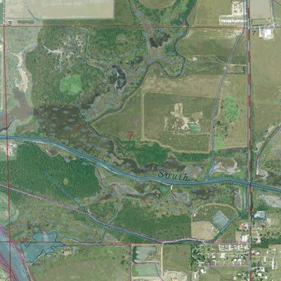 LA-Lake Charles SW: GeoChange 1951-2010 Preview 3