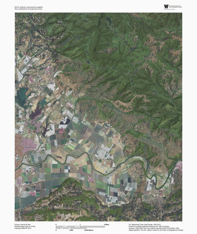CA-Watsonville East: GeoChange 1952-2012 Preview 1