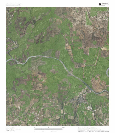 TX-Johnson City: GeoChange 1958-2012 Preview 1