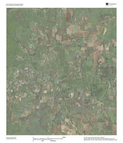 TX-Cave Creek School: GeoChange 1958-2012 Preview 1