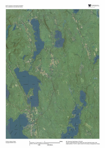 ME-Raymond: GeoChange 1973-2012 Preview 1