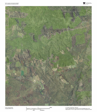 TX-Pontotoc: GeoChange 1955-2012 Preview 1
