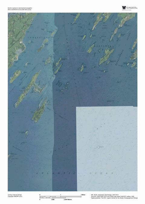 ME-South Harpswell: GeoChange 1943-2012 Preview 1