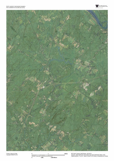 ME-North Pownal: GeoChange 1973-2012 Preview 1