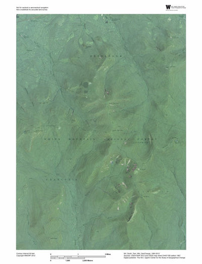 NH-South Twin Mtn: GeoChange 1964-2012 Preview 1