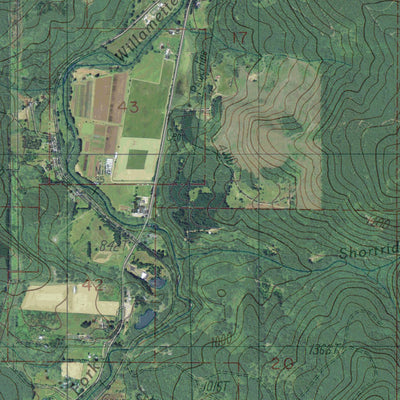 OR-Cottage Grove Lake: GeoChange 1982-2012 Preview 3