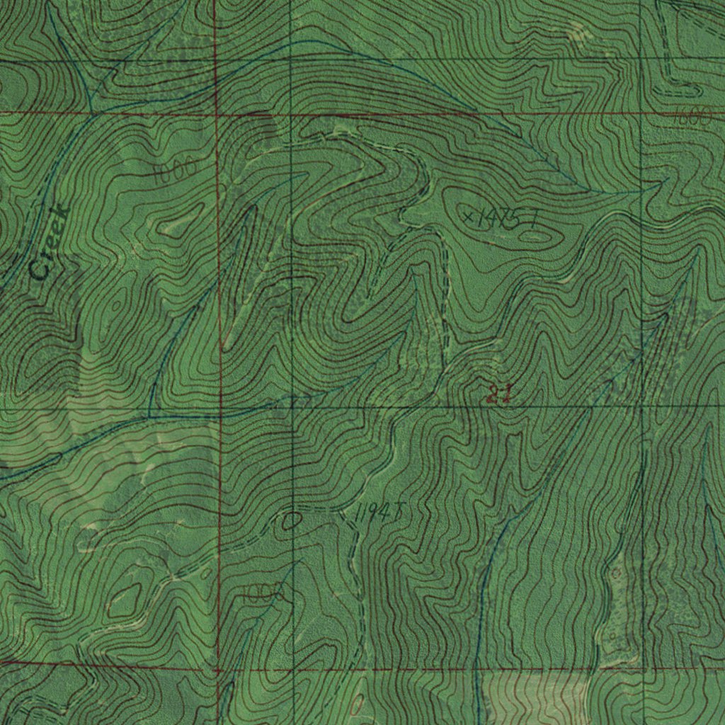 OR-High Point: GeoChange 1979-2012 Map by Western Michigan University ...
