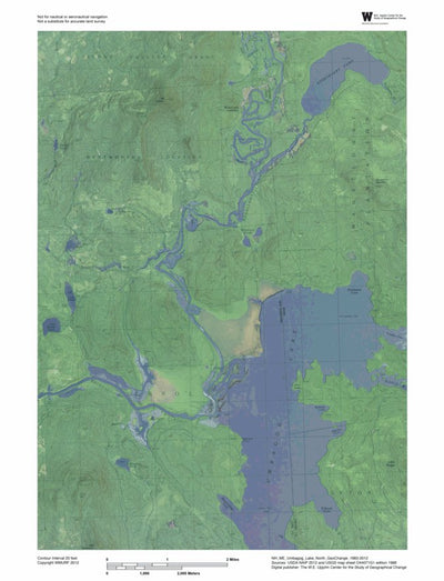 NH-ME-Umbagog Lake North: GeoChange 1983-2012 Preview 1