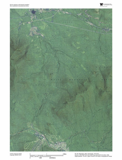 NH-Mt Washington West: GeoChange 1972-2012 Preview 1