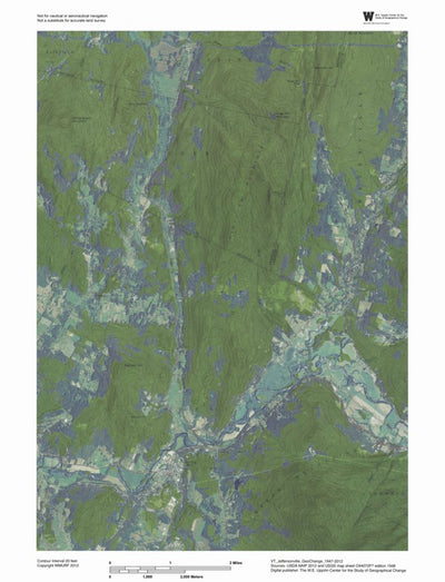 VT-Jeffersonville: GeoChange 1947-2012 Preview 1