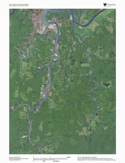 OR-Coos Bay: GeoChange 1970-2012 Preview 1