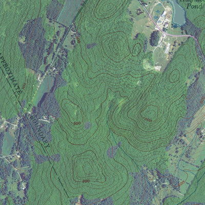 VT-Gilson Mountain: GeoChange 1947-2012 Preview 2