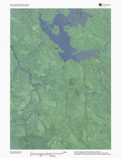 NH-ME-Umbagog Lake South: GeoChange 1983-2012 Preview 1