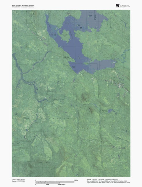 NH-ME-Umbagog Lake South: GeoChange 1983-2012 Preview 1